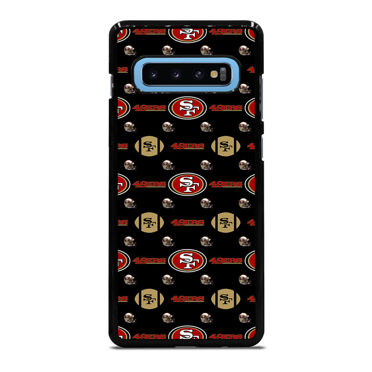 SAN FRANCISCO 49ERS FOOTBALL PATTERN Samsung Galaxy S10 Plus Case Cover