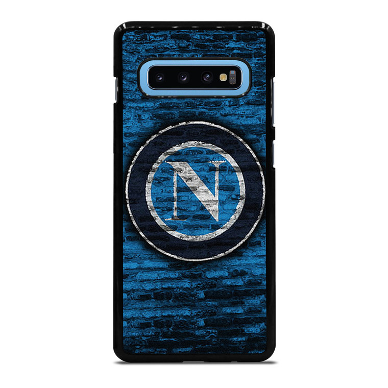 SSC NAPOLI TEXTURED LOGO Samsung Galaxy S10 Plus Case Cover
