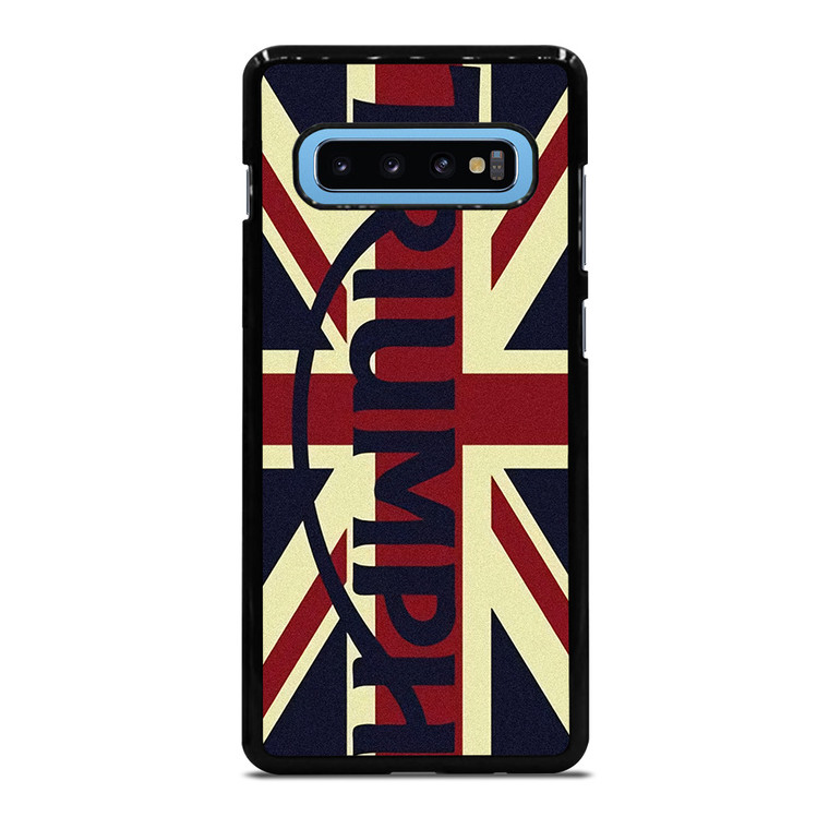 TRIUMPH MOTORCYCLES UNION JACK 2 Samsung Galaxy S10 Plus Case Cover