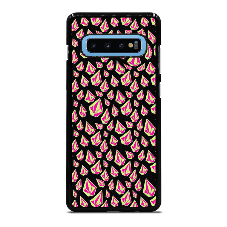 VOLCOM LOGO PATTERN Samsung Galaxy S10 Plus Case Cover