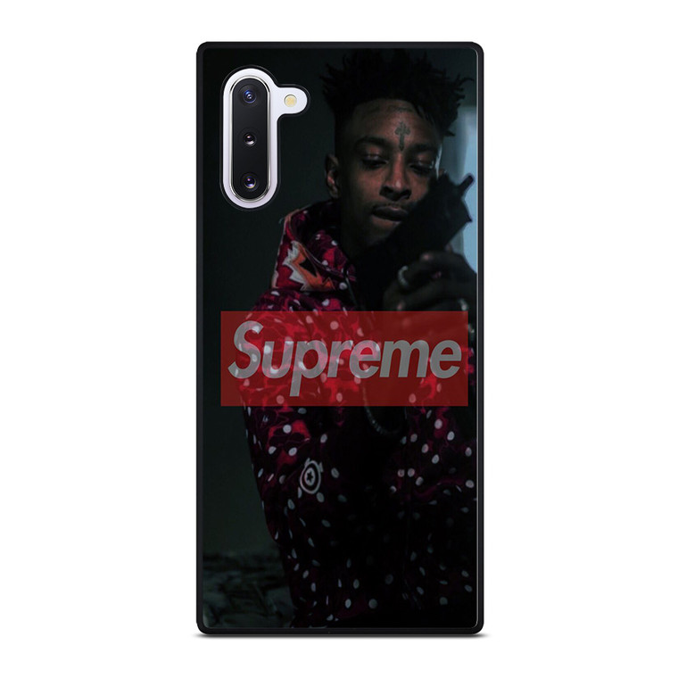 21 SAVAGE SUPREME RAPPER Samsung Galaxy Note 10 Case Cover