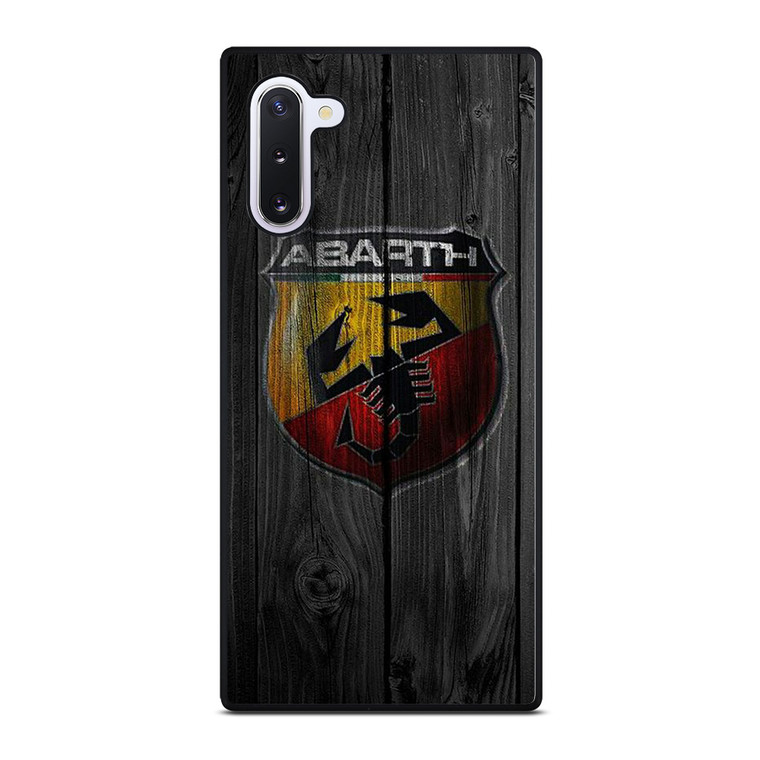 ABARTH CAR WOODEN LOGO Samsung Galaxy Note 10 Case Cover