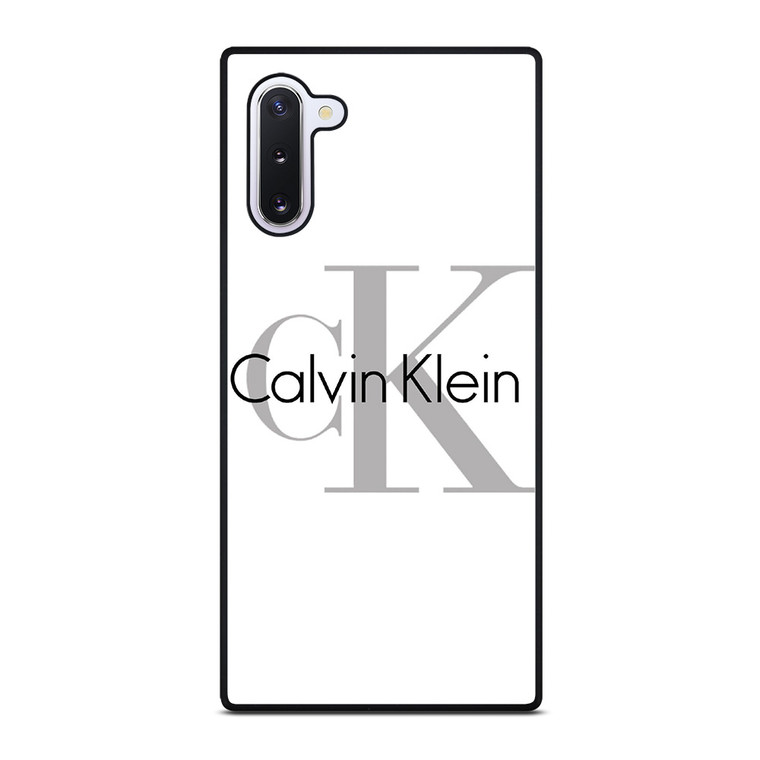 CALVIN KLEIN WHITE LOGO Samsung Galaxy Note 10 Case Cover
