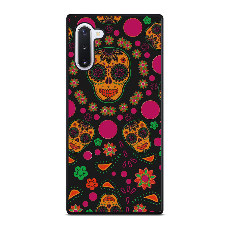 DIA DE LOS MUERTOS PATTERN Samsung Galaxy Note 10 Case Cover