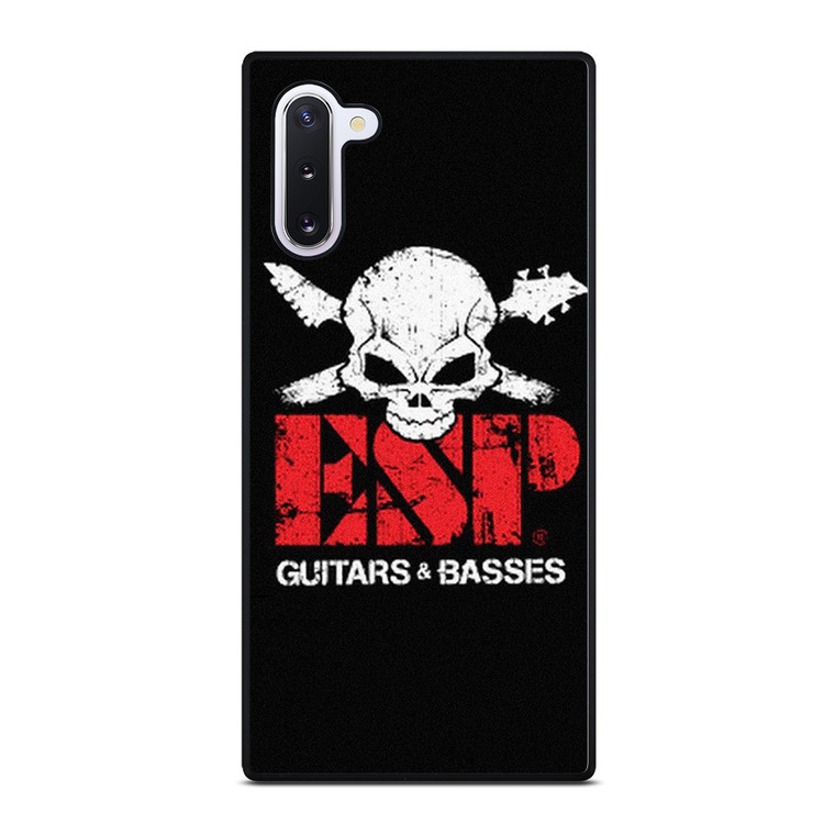 ESP GUITARS AND BASSES LOGO Samsung Galaxy Note 10 Case Cover