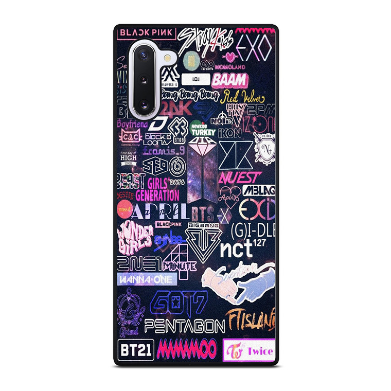 KPOP BAND ALL Samsung Galaxy Note 10 Case Cover