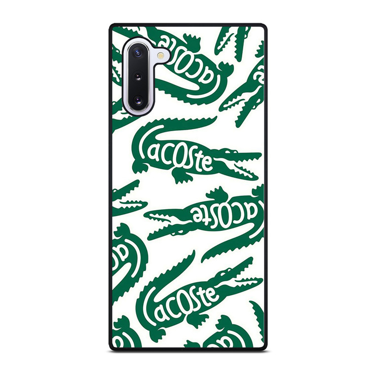 LACOSTE PATTERN Samsung Galaxy Note 10 Case Cover
