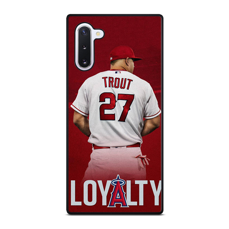 LOS ANGELES ANGELS MIKE TROUT 2 Samsung Galaxy Note 10 Case Cover