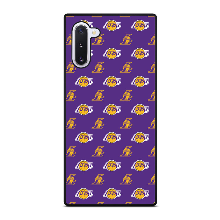 LOS ANGELES LAKERS NBA PATTERN Samsung Galaxy Note 10 Case Cover