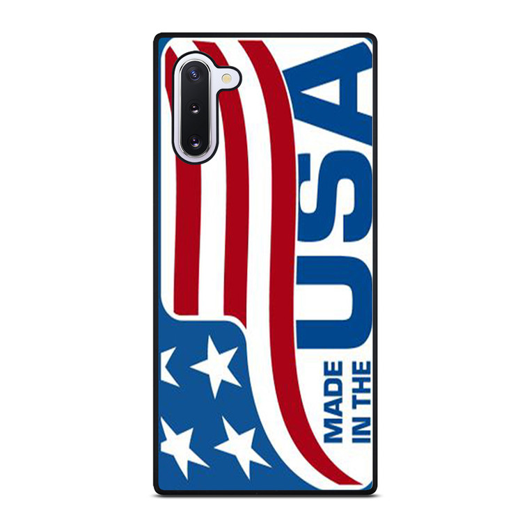 MADE IN USA LOGO Samsung Galaxy Note 10 Case Cover