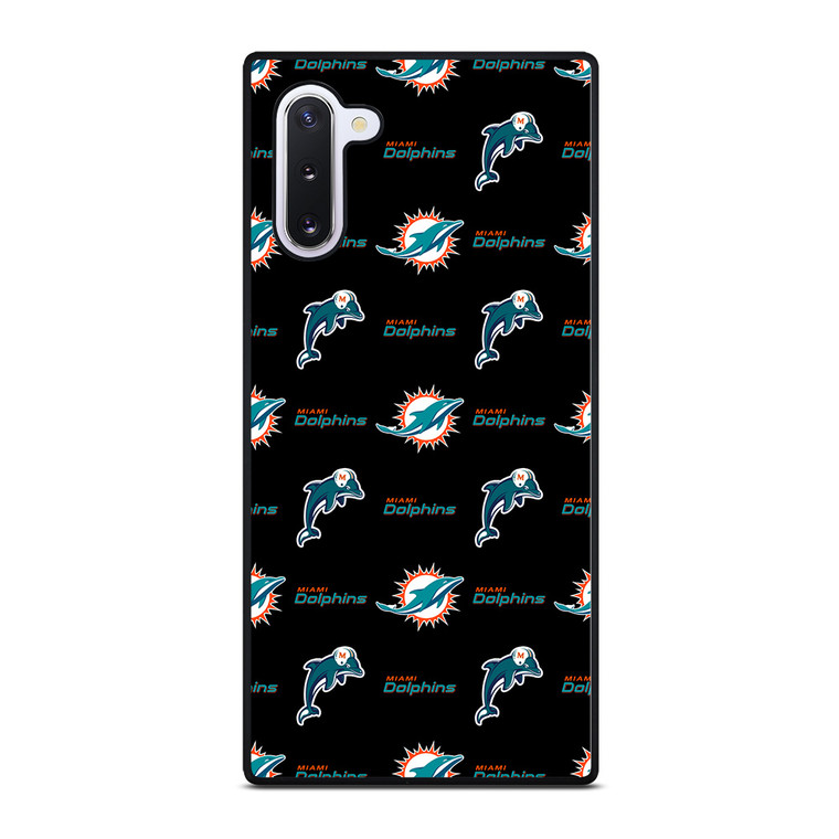 MIAMI DOLPHINS FOOTBALL PATTERN Samsung Galaxy Note 10 Case Cover