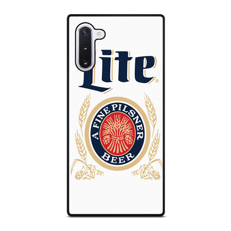 MILLER LITE PILSNER BEER Samsung Galaxy Note 10 Case Cover