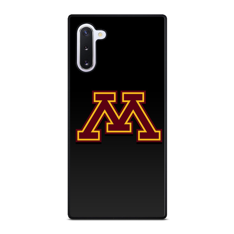 MINNESOTA GOLDEN GOPHERS LOGO Samsung Galaxy Note 10 Case Cover
