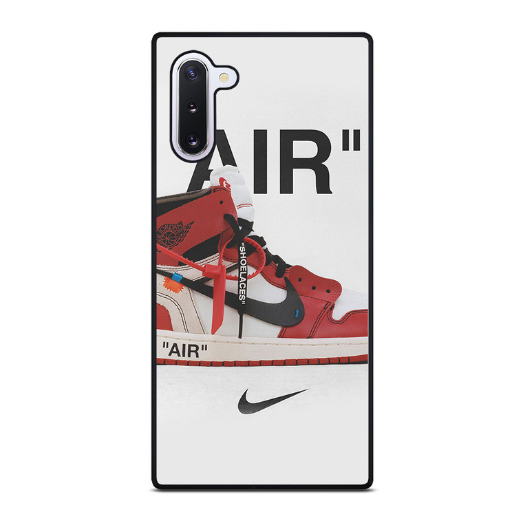 NIKE AIR JORDAN OFF WHITE SHOES Samsung Galaxy Note 10 Case Cover