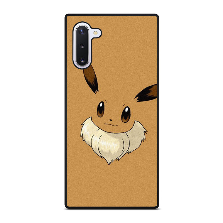 POKEMON CUTE EEVEE FLAT Samsung Galaxy Note 10 Case Cover