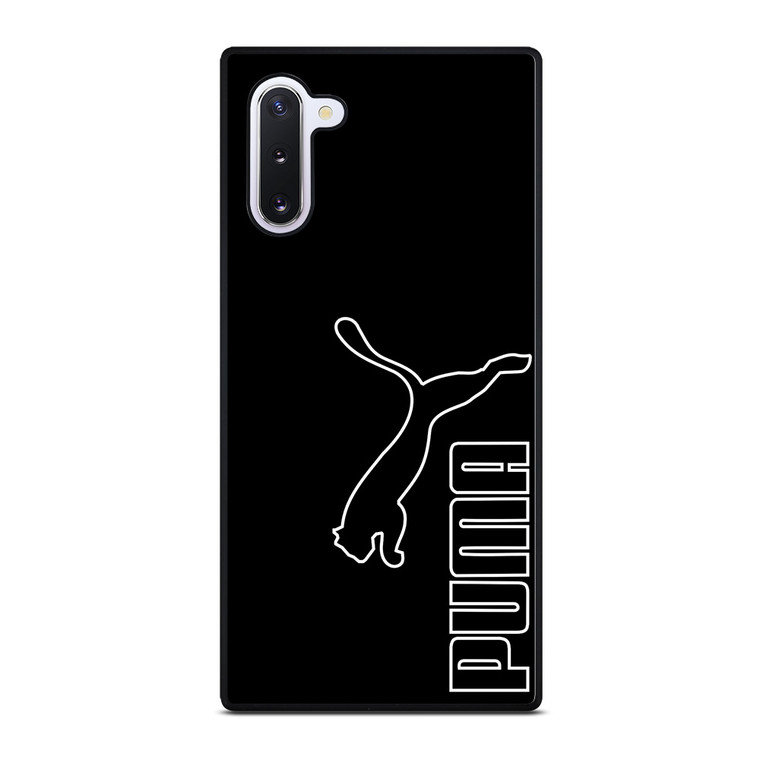 PUMA LOGO BLACK Samsung Galaxy Note 10 Case Cover