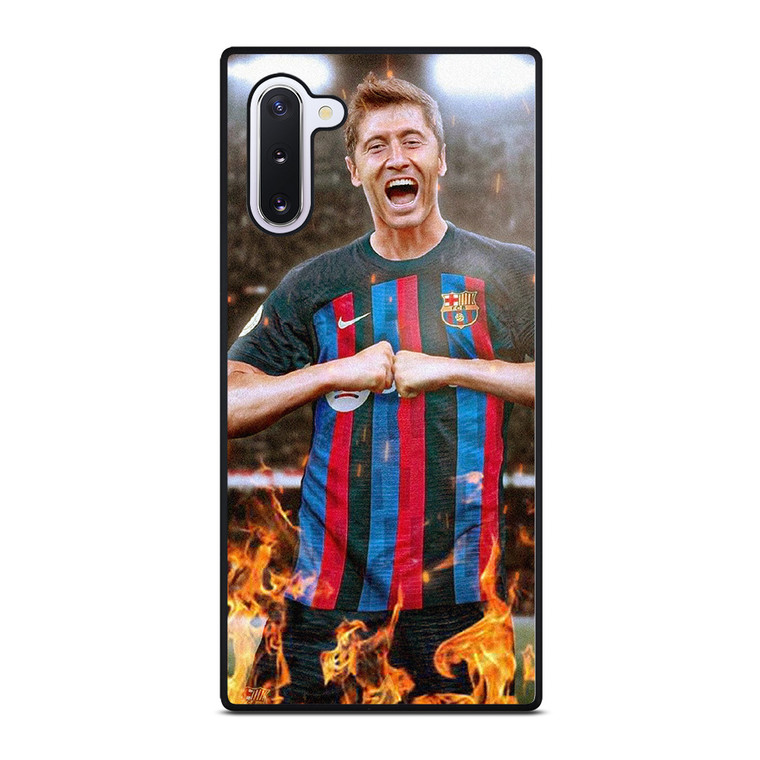 ROBERT LEWANDOWSKI FC BARCELONA Samsung Galaxy Note 10 Case Cover