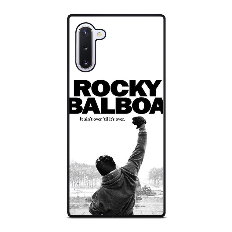ROCKY BALBOA BOXING QUOTES Samsung Galaxy Note 10 Case Cover