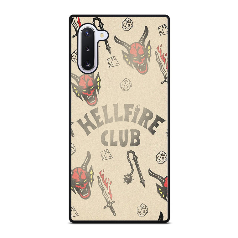 STRANGER THINGS 4 HELLFIRE CLUB Samsung Galaxy Note 10 Case Cover