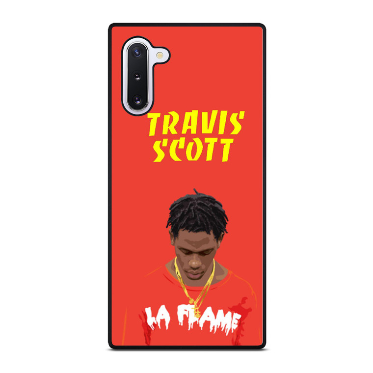 TRAVIS SCOTT LA FLAME Samsung Galaxy Note 10 Case Cover