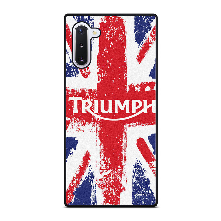 TRIUMPH MOTORCYCLES UNION JACK Samsung Galaxy Note 10 Case Cover