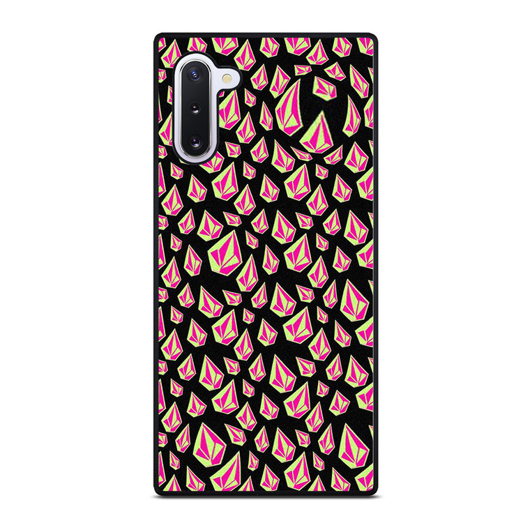 VOLCOM LOGO PATTERN Samsung Galaxy Note 10 Case Cover