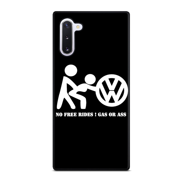 VW VOLKSWAGEN GAS OR ASS Samsung Galaxy Note 10 Case Cover