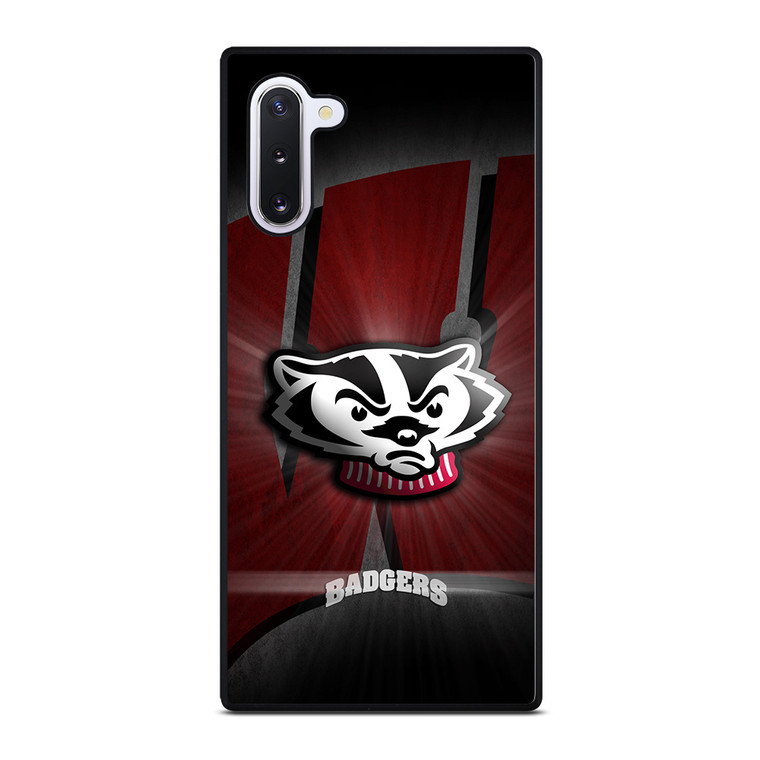 WISCONSIN BADGERS FOOTBALL LOGO Samsung Galaxy Note 10 Case Cover