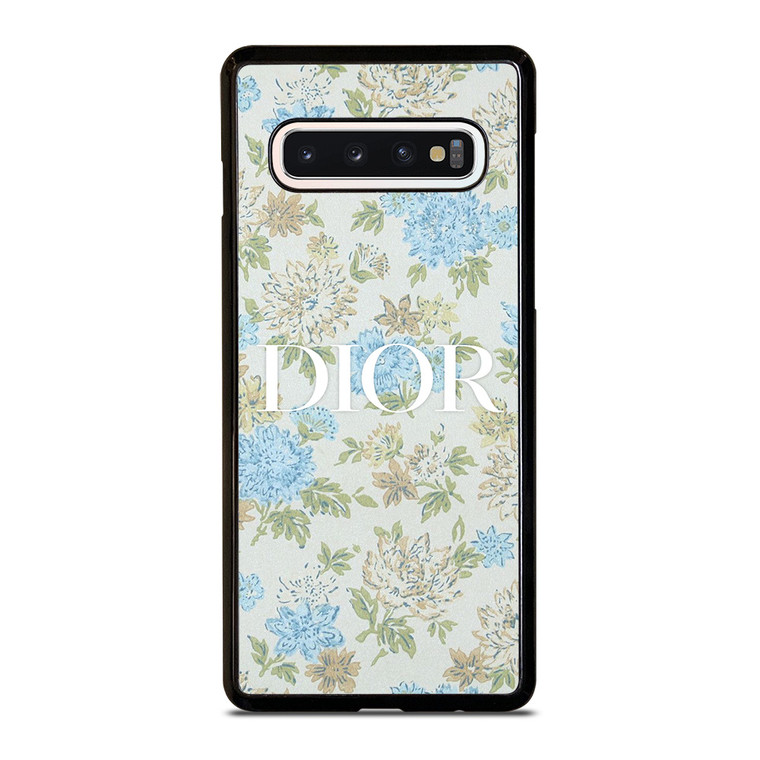 CHRISTIAN DIOR LOGO FLORAL Samsung Galaxy S10 Case Cover