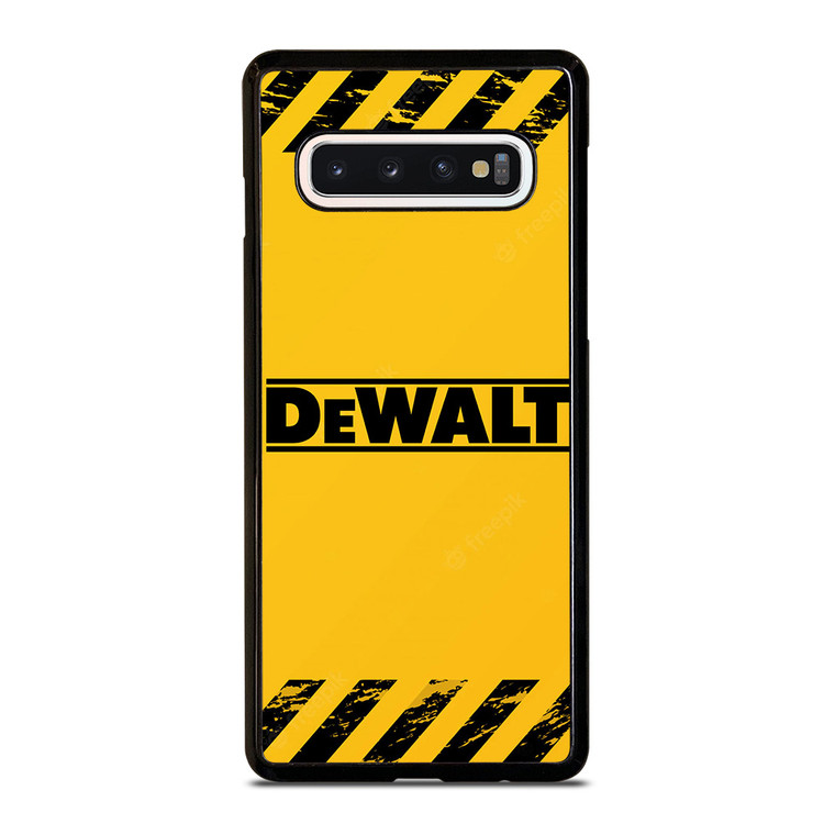DEWALT DANGER LINE Samsung Galaxy S10 Case Cover