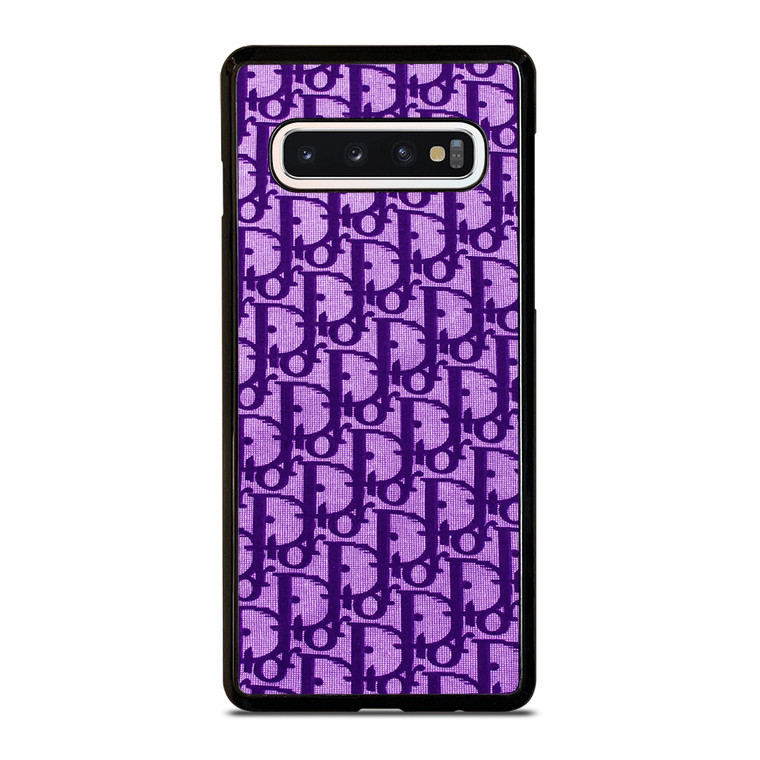 DIOR LOGO PURPLE Samsung Galaxy S10 Case Cover