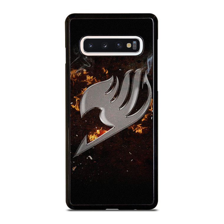 FAIRY TAIL ANIME METAL LOGO Samsung Galaxy S10 Case Cover