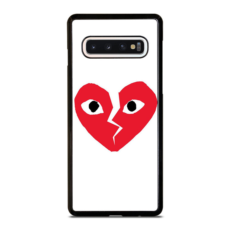 HEART BREAK COMME DES GARCONS Samsung Galaxy S10 Case Cover