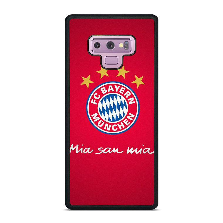 BAYERN MUNCHEN MIA SAN MIA Samsung Galaxy Note 9 Case Cover