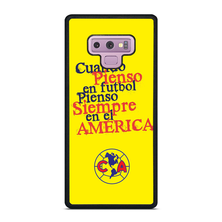 CLUB AMERICA FOOTBALL FANS Samsung Galaxy Note 9 Case Cover