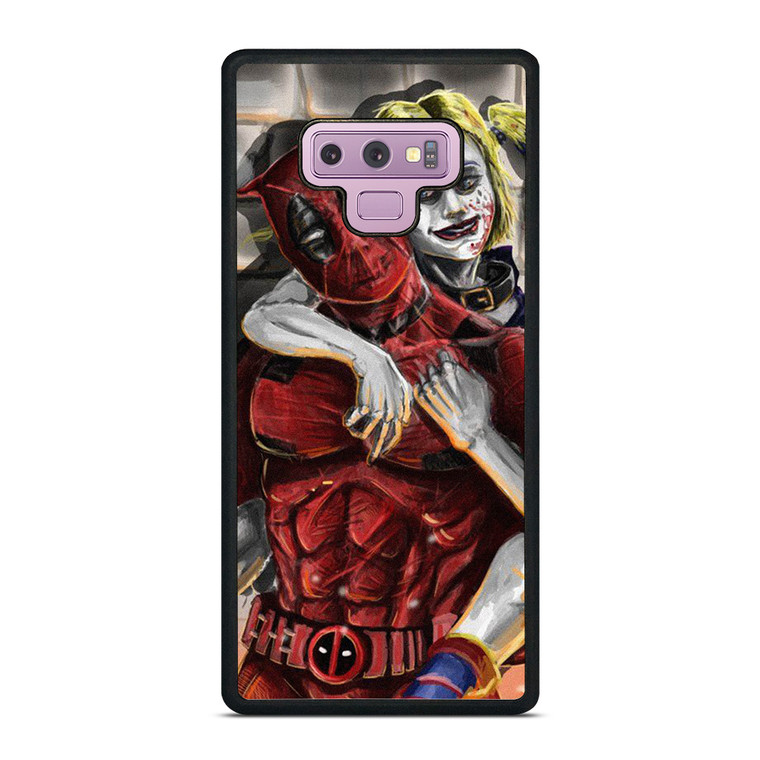 DEADPOOL HARLEY QUINN ART Samsung Galaxy Note 9 Case Cover