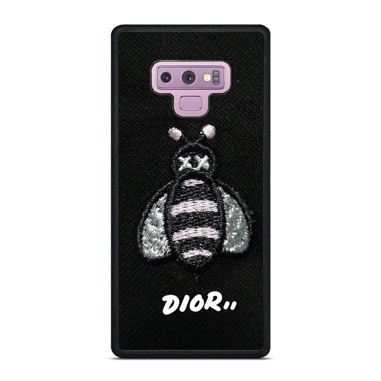 DIOR X KAWS BEE BLACK Samsung Galaxy Note 9 Case Cover