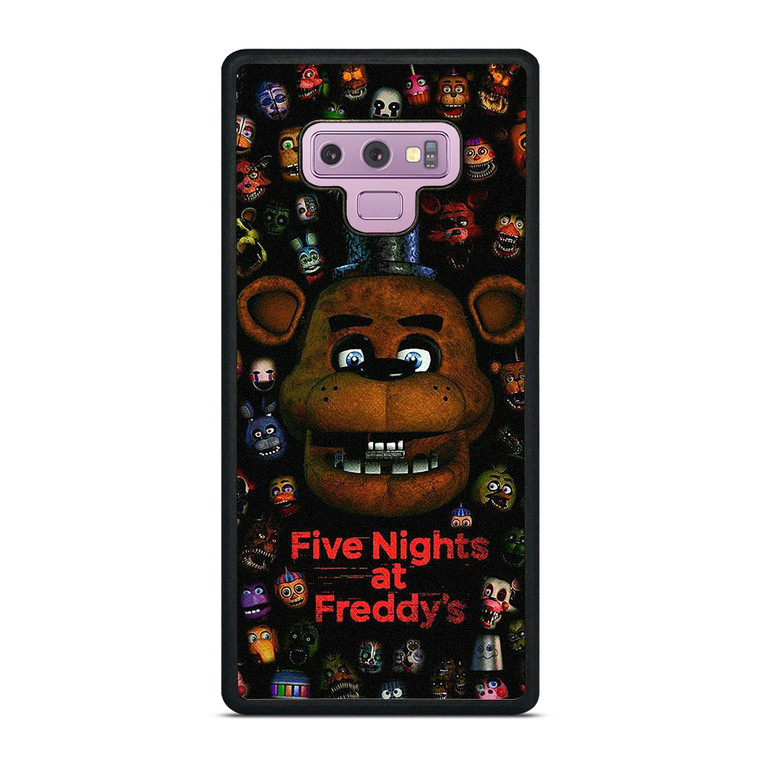 FIVE NIGHTS AT FREDDY'S ALL Samsung Galaxy Note 9 Case Cover FIVE NIGHTS AT FREDDY'S ALL Samsung Galaxy Note 9 Case Cover