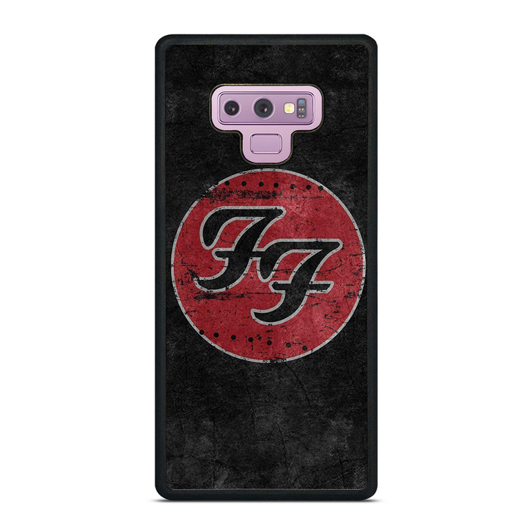 FOO FIGHTERS WOODEN LOGO Samsung Galaxy Note 9 Case Cover