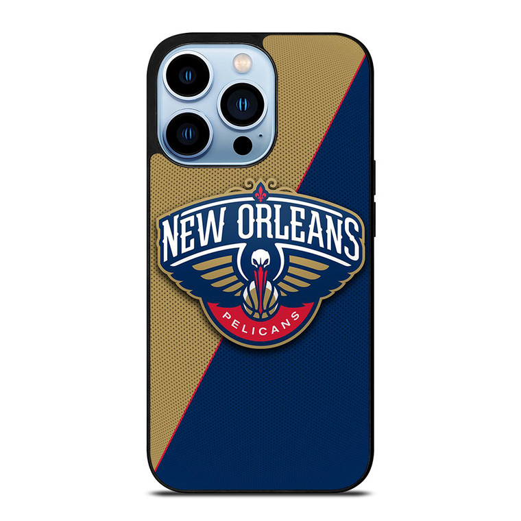 NEW ORLEANS PELICANS NBA BASKETBALL LOGO iPhone 13 Pro Max Case Cover