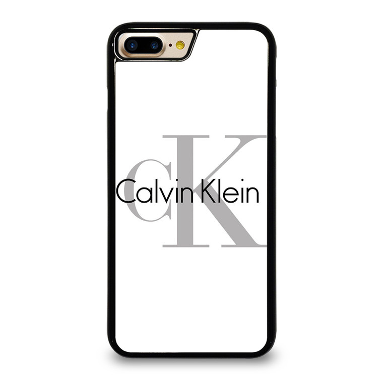 CALVIN KLEIN WHITE LOGO iPhone 7 / 8 Plus Case Cover
