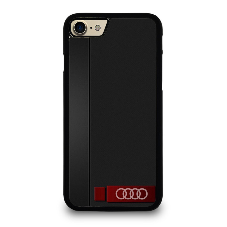 AUDI CAR CARBON LOGO iPhone 7 / 8 Case Cover AUDI CAR CARBON LOGO iPhone 7 / 8 Case Cover