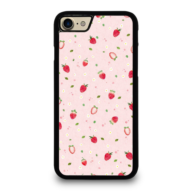 CUTE STRAWBERRY PATTERN iPhone 7 / 8 Case Cover