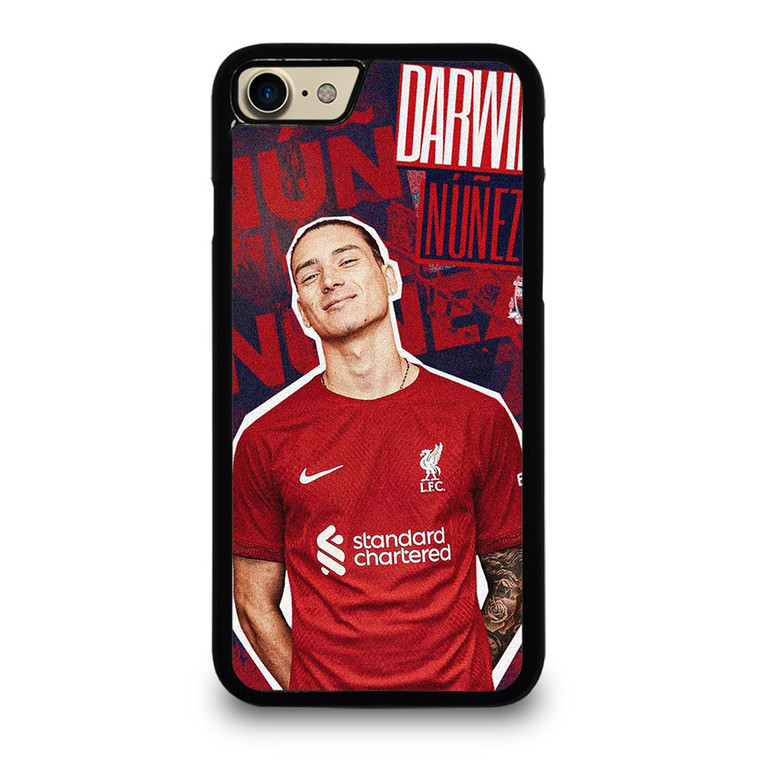 DARWIN NUNEZ LIVERPOOL FC iPhone 7 / 8 Case Cover