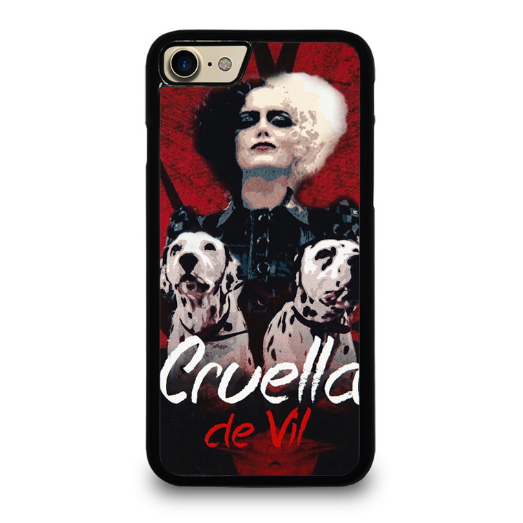 DISNEY CRUELLA DE VIL DALMATIAN iPhone 7 / 8 Case Cover