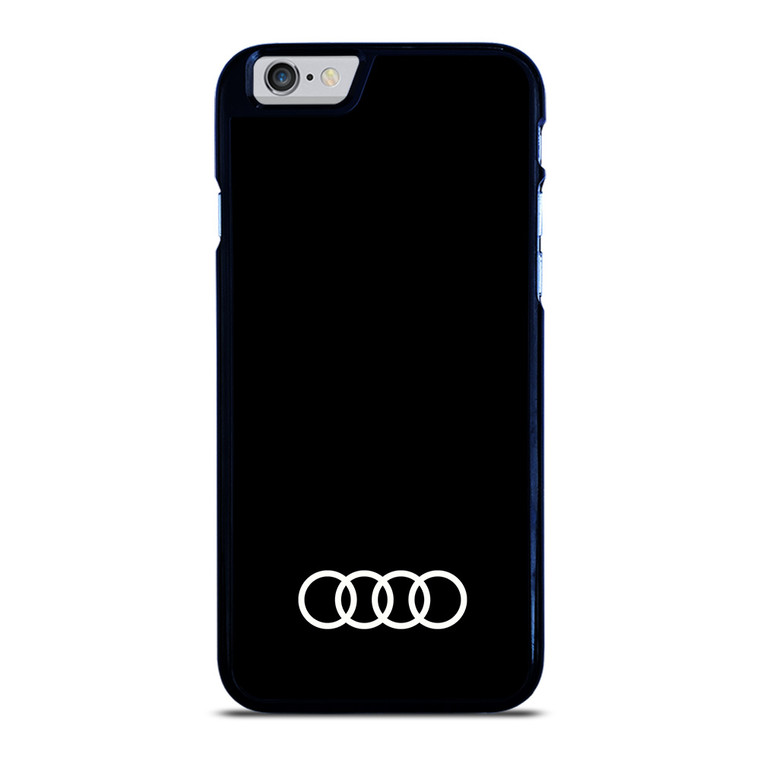 AUDI CAR LOGO BLACK iPhone 6 / 6S Case Cover