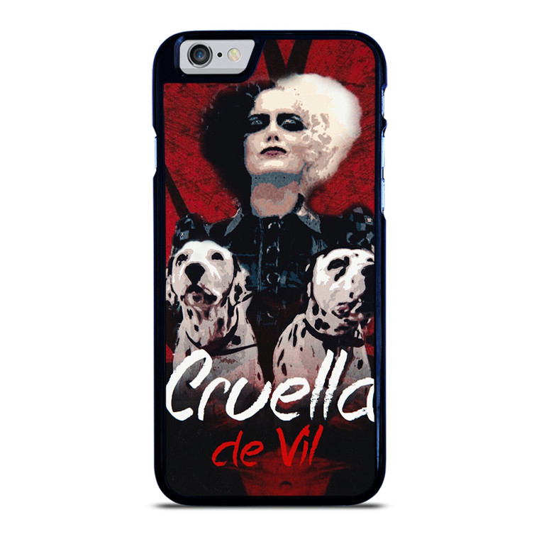 DISNEY CRUELLA DE VIL DALMATIAN iPhone 6 / 6S Case Cover