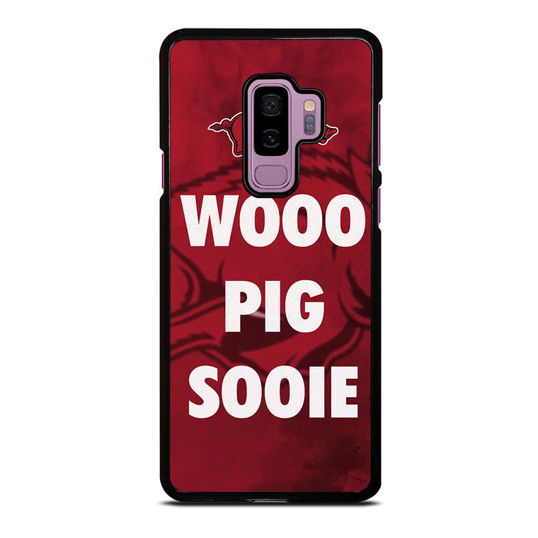ARKANSAS RAZORBACKS WOO PIG SOOIE Samsung Galaxy S9 Plus Case Cover