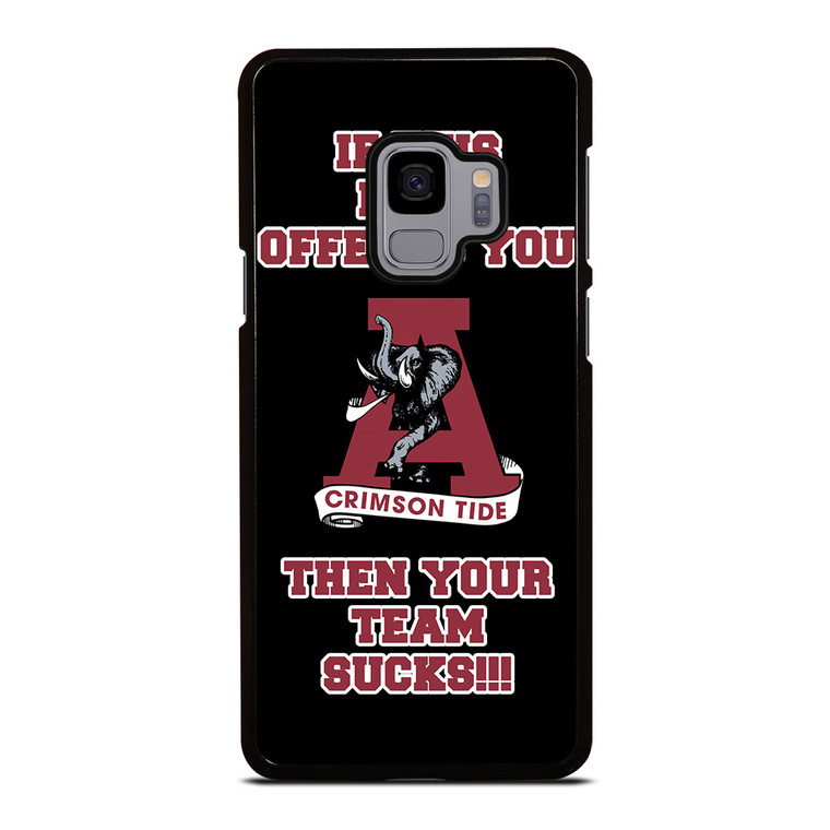 ALABAMA CRIMSON TIDE FANS Samsung Galaxy S9 Case Cover