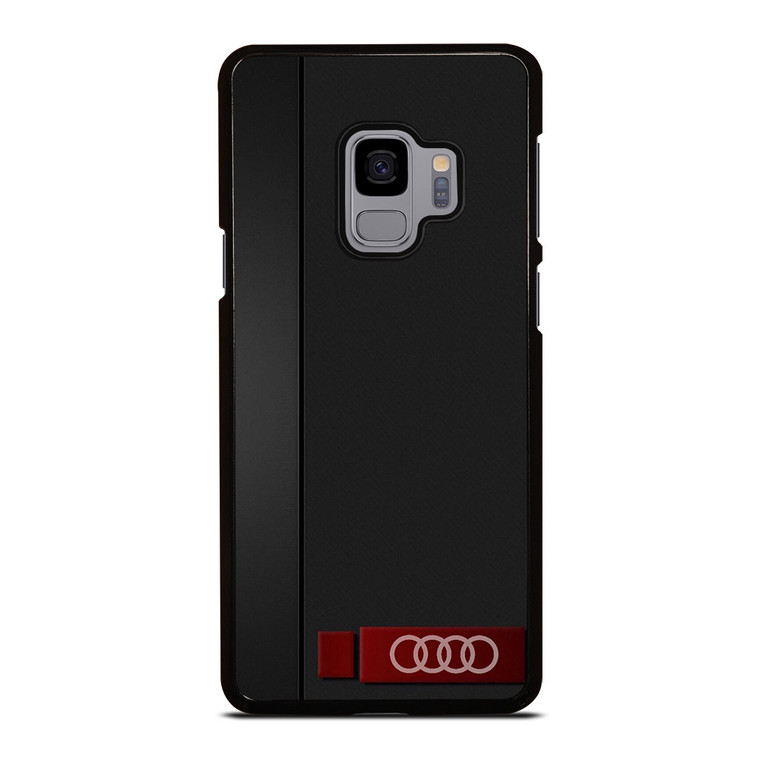 AUDI CAR CARBON LOGO Samsung Galaxy S9 Case Cover
